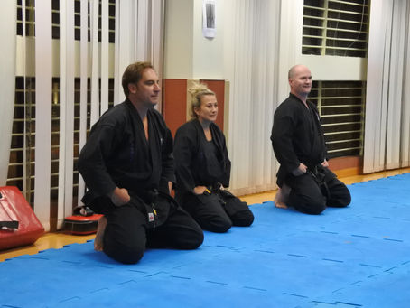 Sensei Zanda in the Dojo!