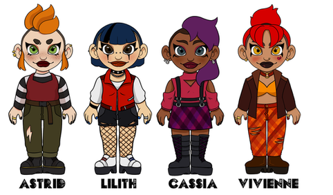 Punkettes Characters .png