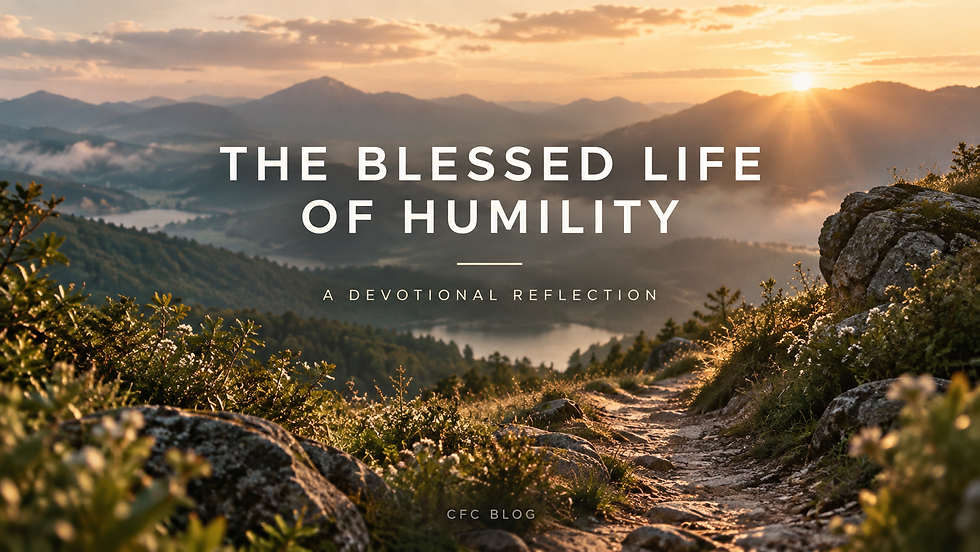 The Blessed Life of Humility