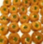 Mini Paris-Brest Mousse de fromage frais et pesto vendu par 15