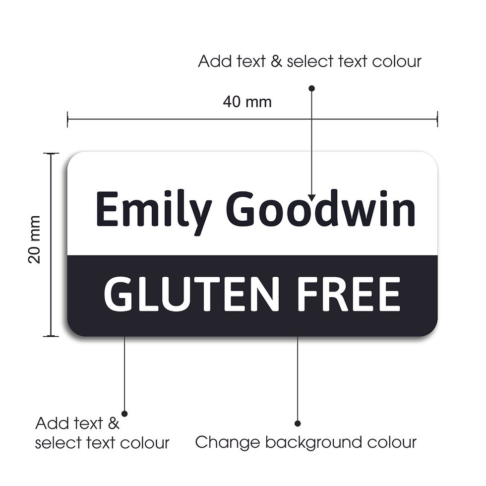 Thumbnail: Large Ultra Durable Personalised Stick-On Name Labels