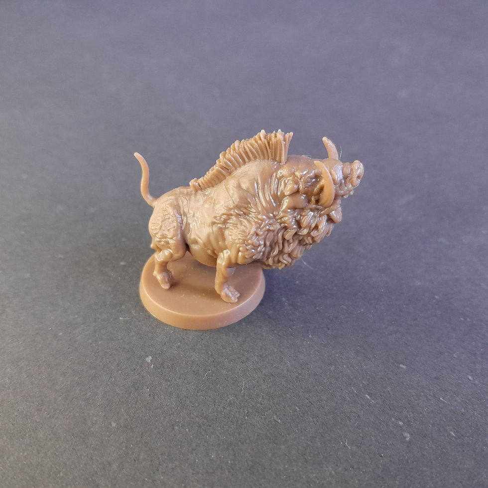 Thumbnail: Giant Wild Boars (Medium) - Miniatures other side