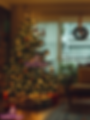 Multi-coloured Basic Tinsel Titan Christmas Tree