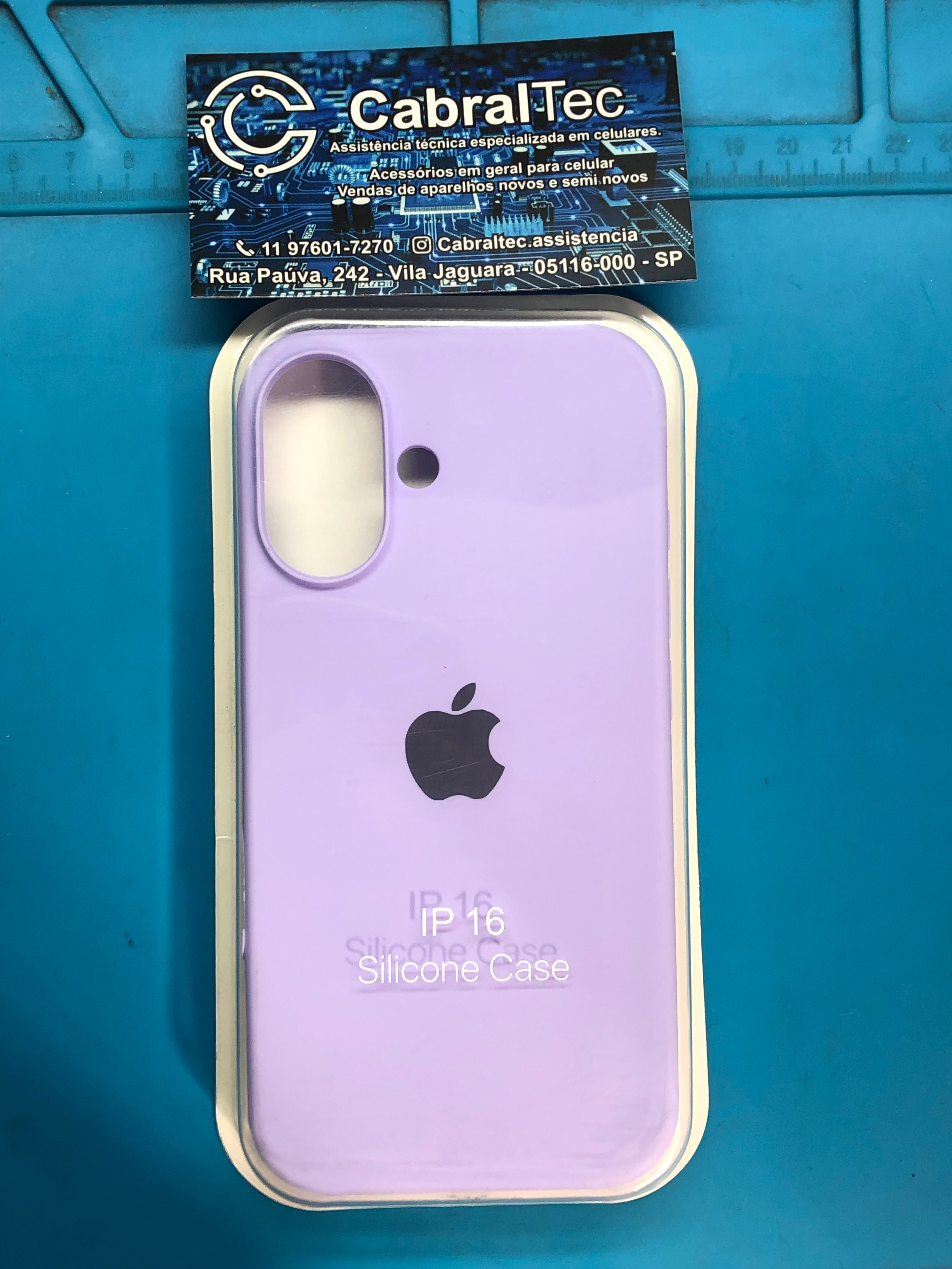 Capinha Iphone 16 (Lilás)