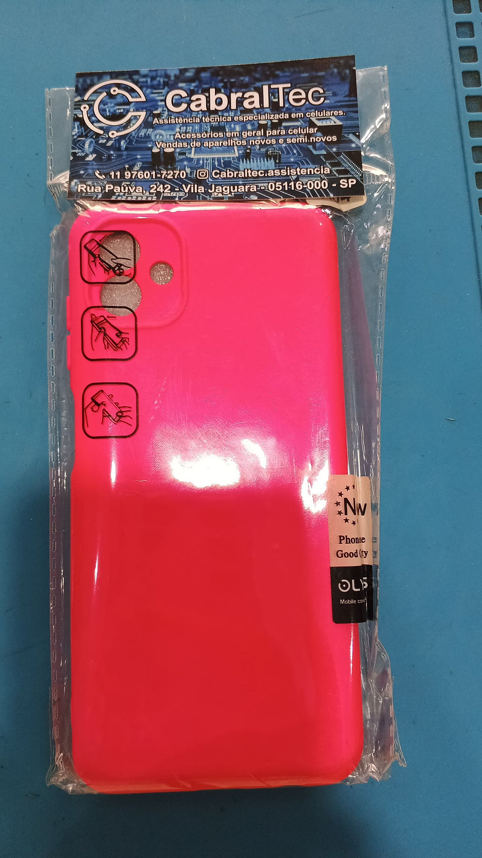 Capinha Samsung A03 (Rosa)