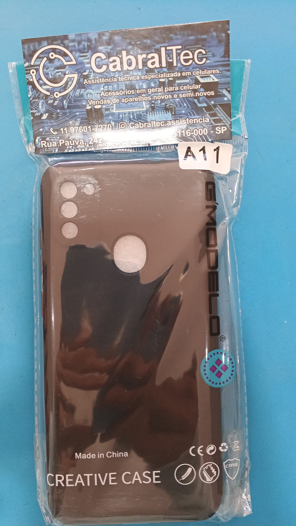 Capinha Samsung A11 (Preta)