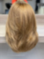 Blonde pruik echt haar