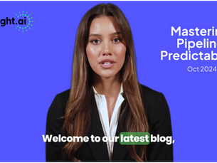 Mastering Pipeline Predictability: The Key to Reliable Revenue Forecasting