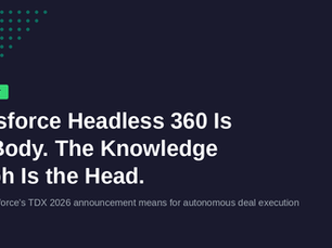 Salesforce Headless 360 Just Made the Case for the Spotlight.ai Knowledge Graph