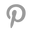 Grey Pinterest Icon