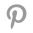 Grey Pinterest Icon
