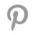Grey Pinterest Icon