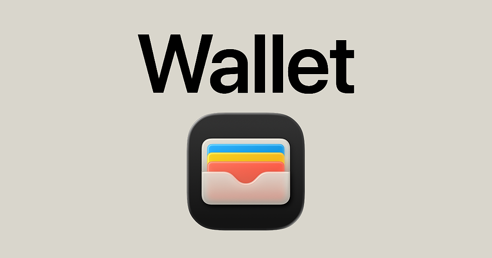 Add your E-gift card to Apple Wallet