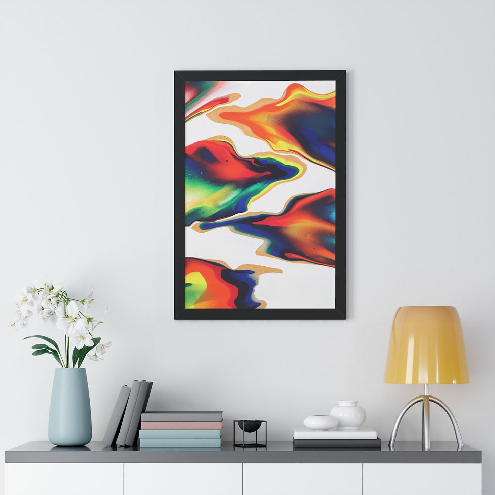 Thumbnail: Framed Vertical Poster