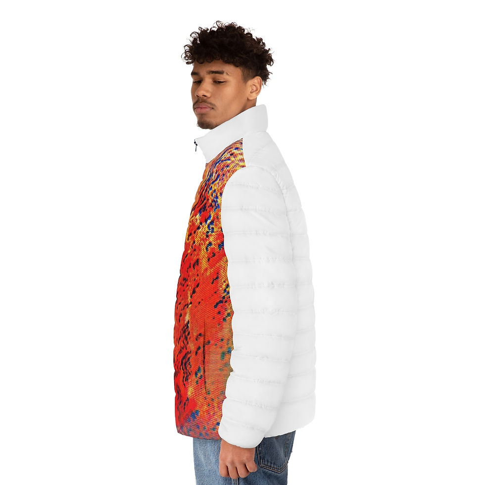 Thumbnail: Men's Puffer Jacket (AOP)