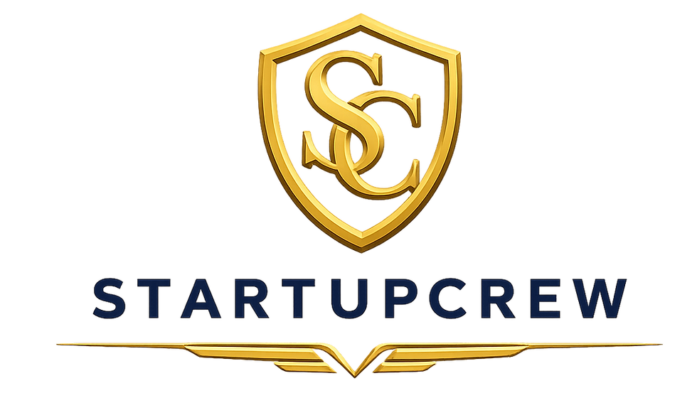 Gold shield and winged StartupCrew logo2.png