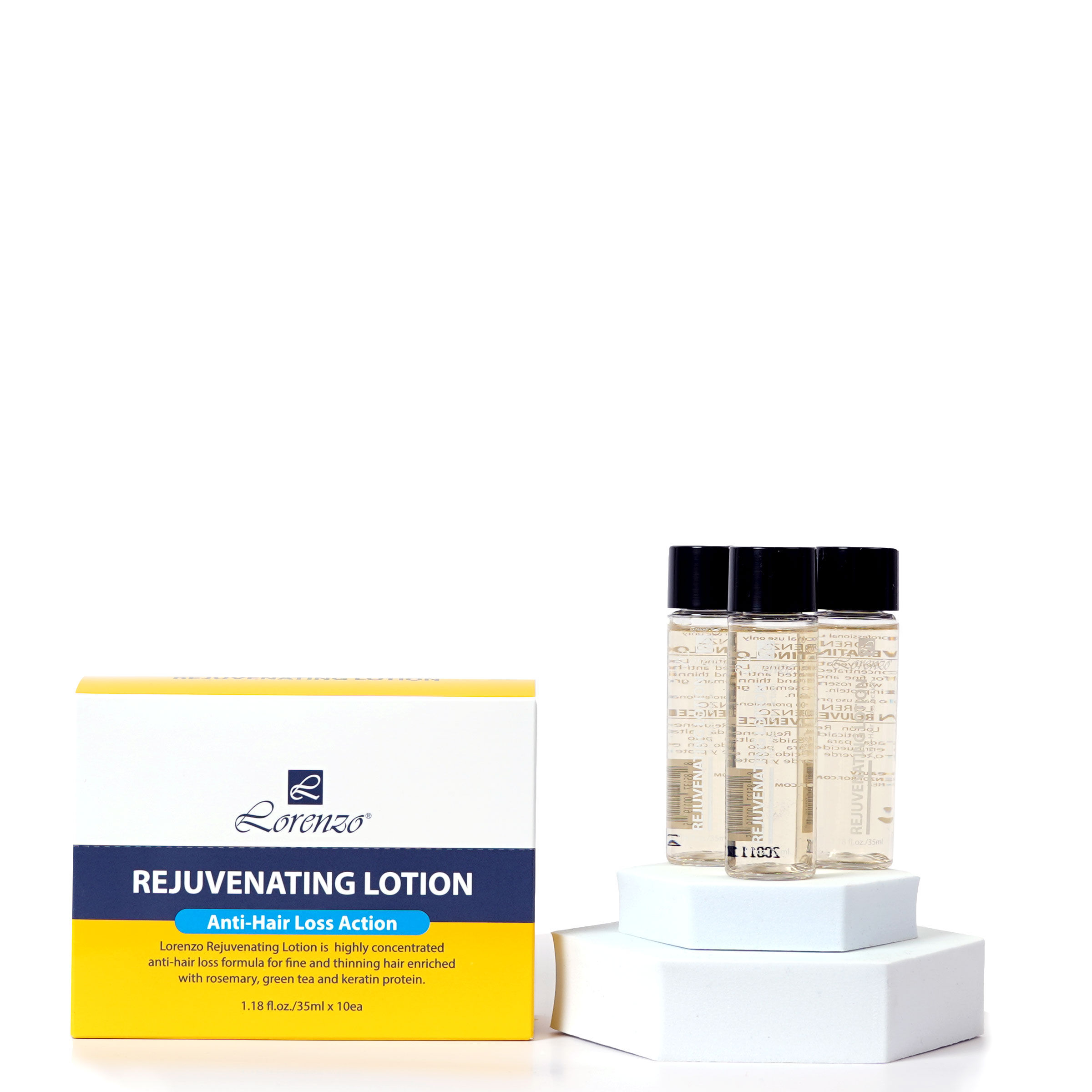 REJUVENATING LOTION 10 vials of 1.18fl.oz / 35ml