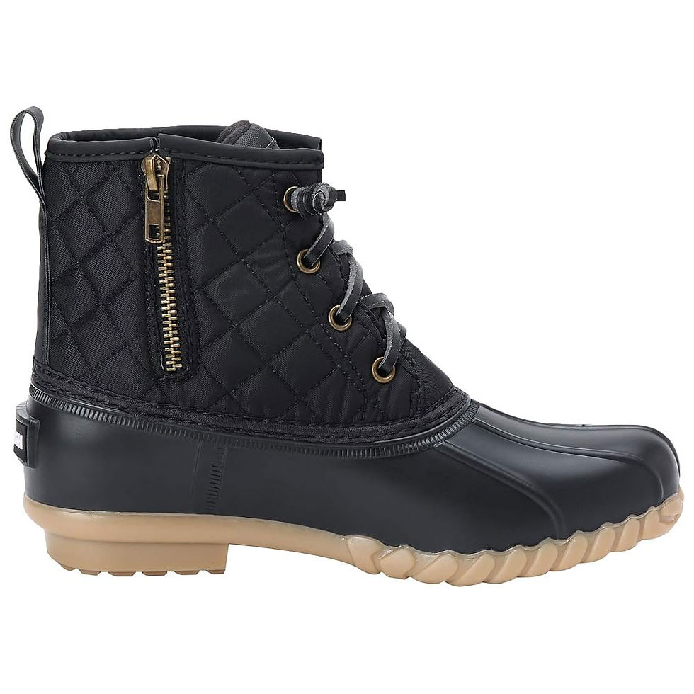 Thumbnail: Duck & Fish Women's Rain Boots -Black