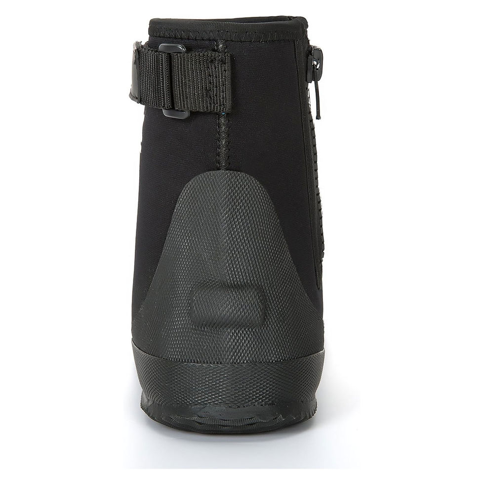 Thumbnail: Duck & Fish Neoprene Wading Shoe Boots Unisex Black