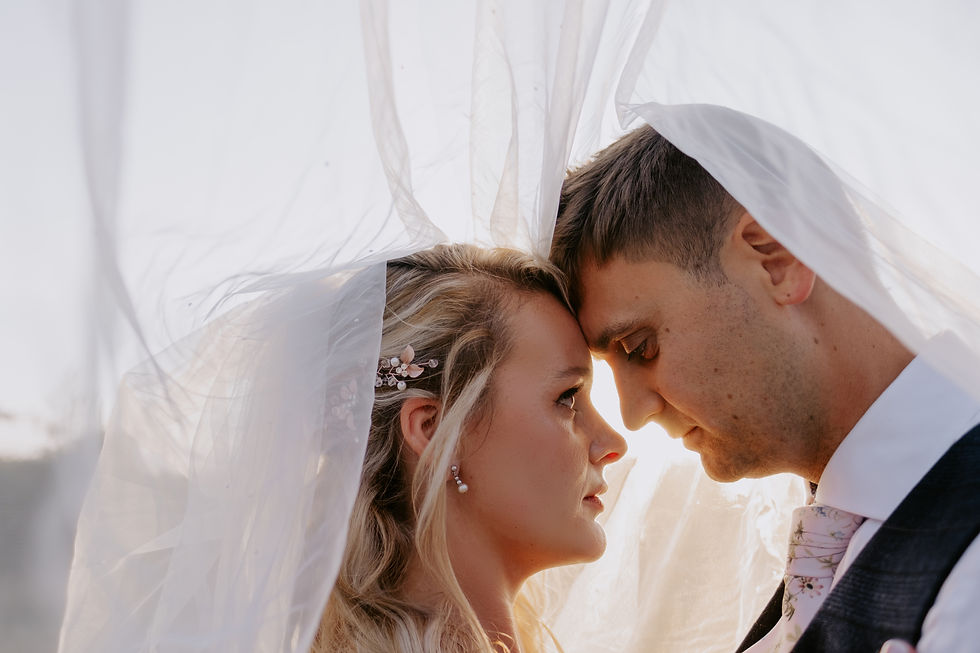 Eye-level view of a professional camera on a tripod at a wedding venue