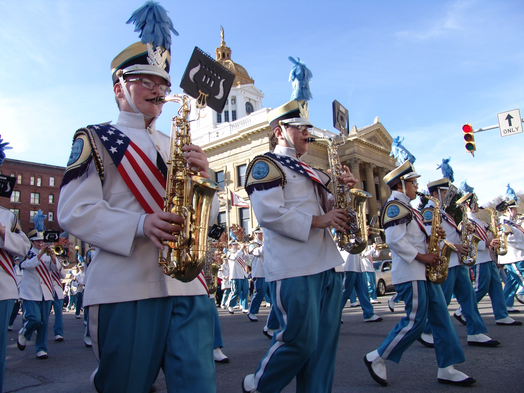 East Fairmont High School Busy Bee Band and Honeybees Marching Band