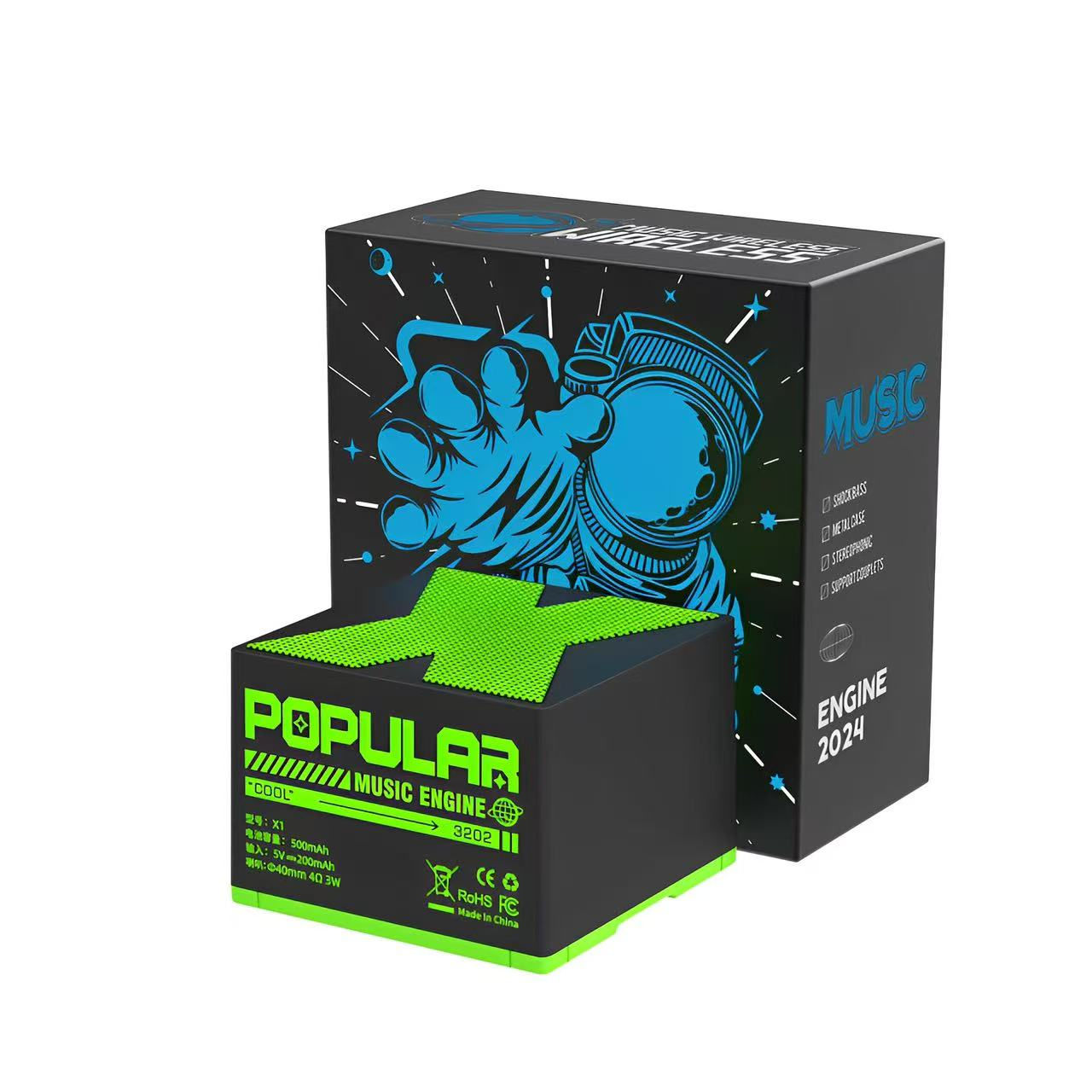 Caixinhai Sound Box X1 Wireless Bluetooth Speaker Mini Speaker Portable Gift Sub