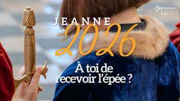 Jeanne 2026 - A toi de recevoir l'épée ?