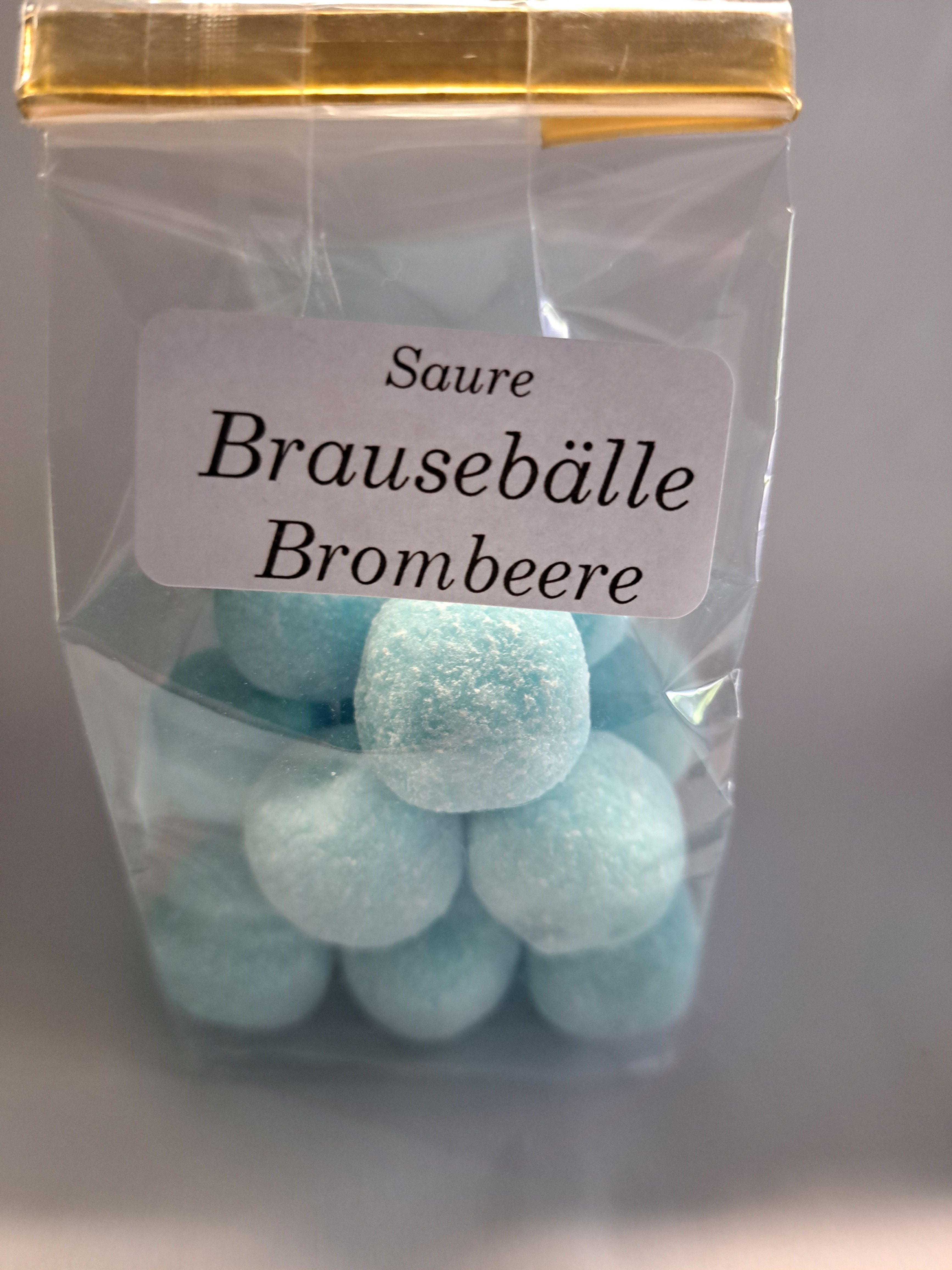 Brausebälle Brombeere