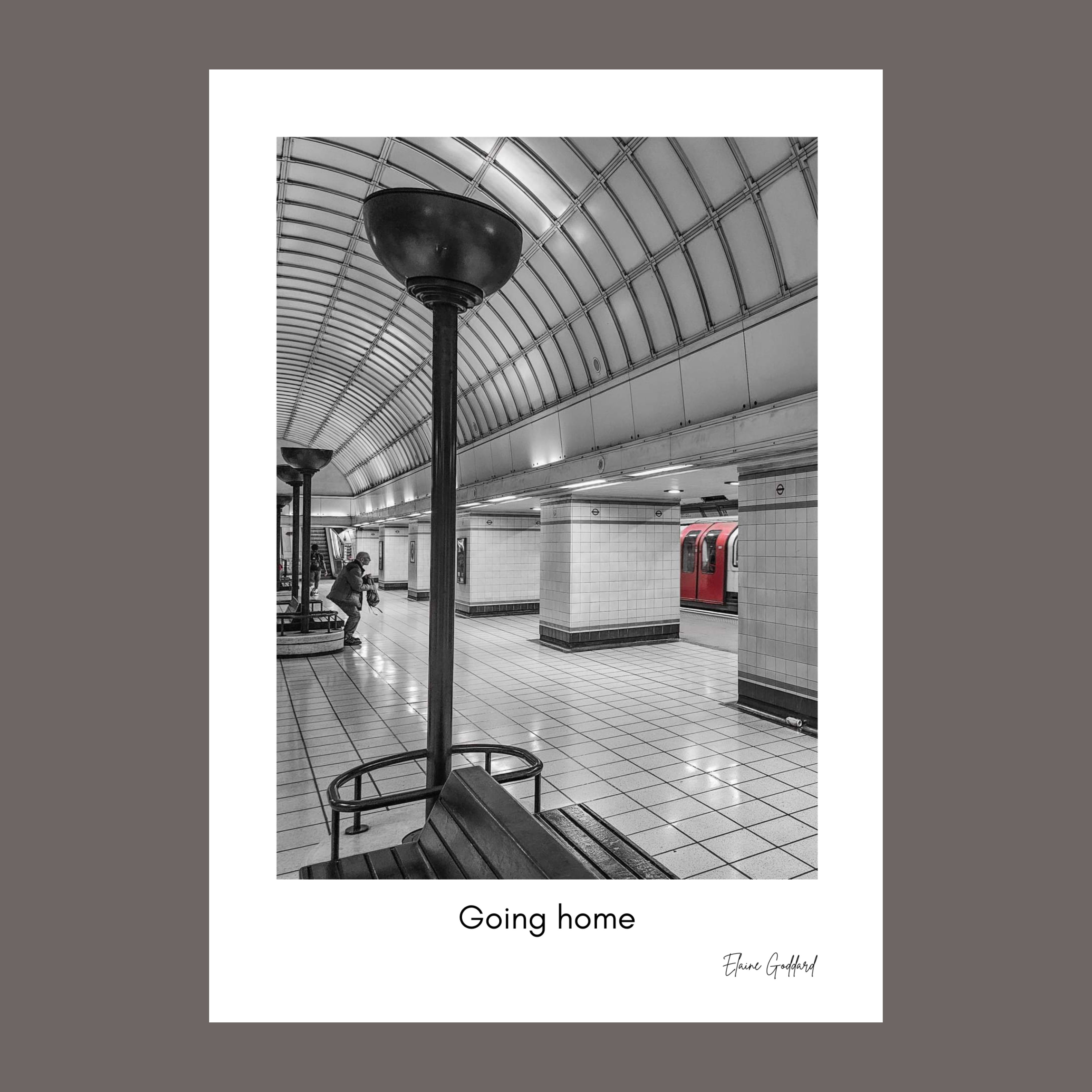 Going home - photographic print