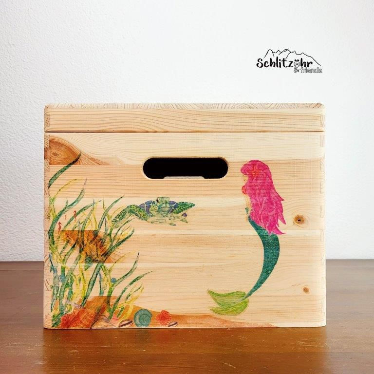 Miniaturbild: Erinnerungsbox Meerjungfrau