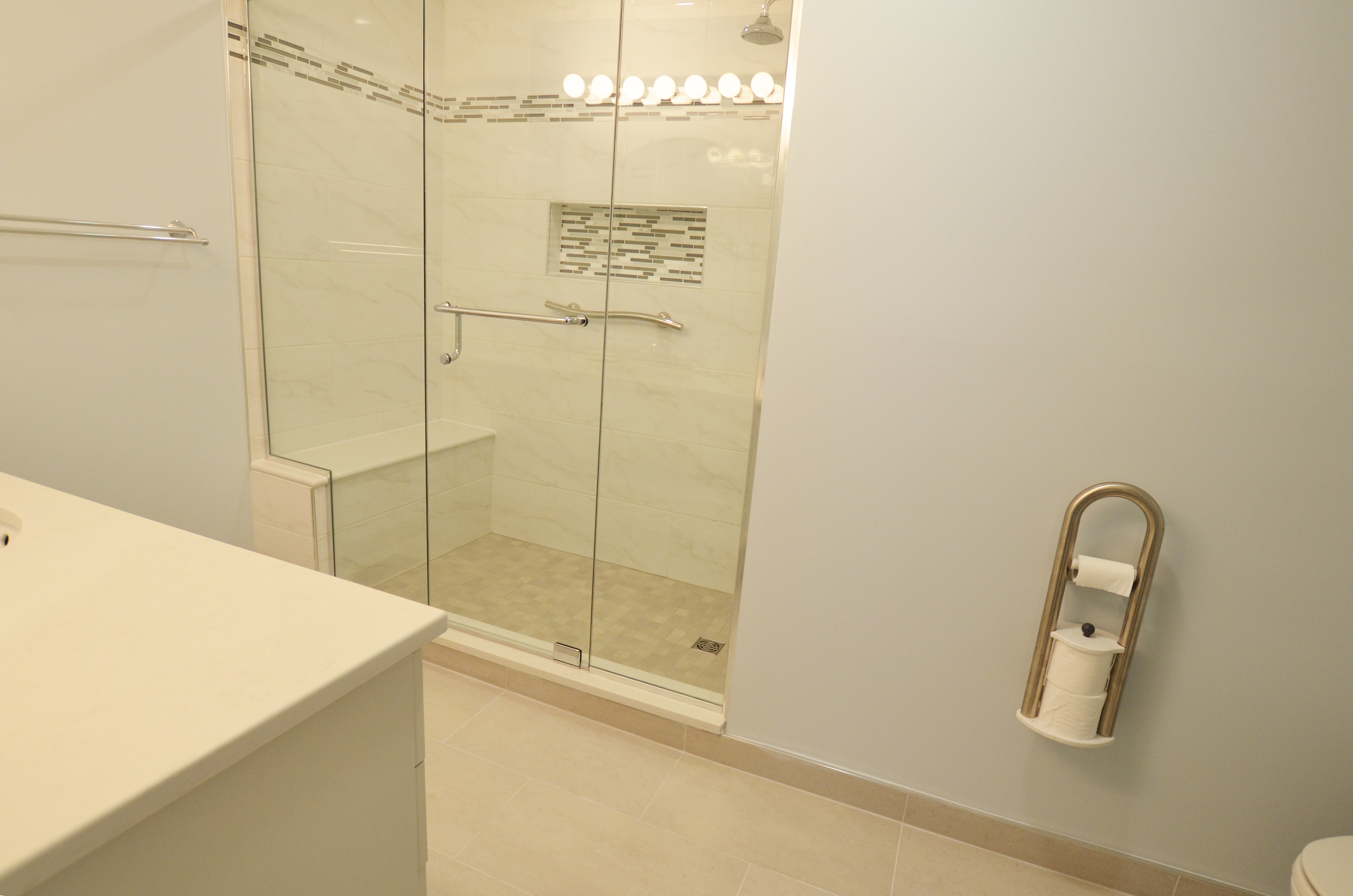 Shower with Bench View