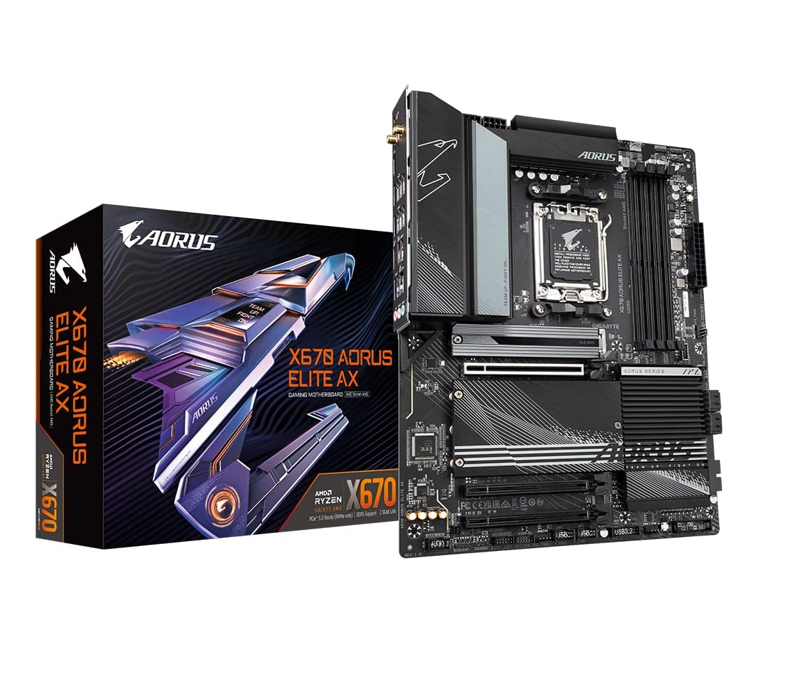 AORUS X670 ELITE AX - Supports AMD Ryzen 6000/9000 Series & Up To 256GB DDR5 RAM
