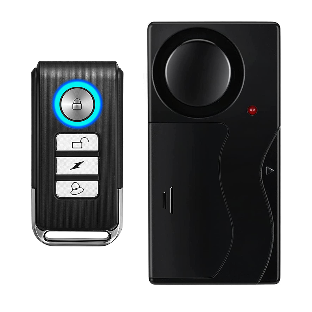 Wireless Vibration Security Alarm - Secure Your Home/Office/Shop/Cars