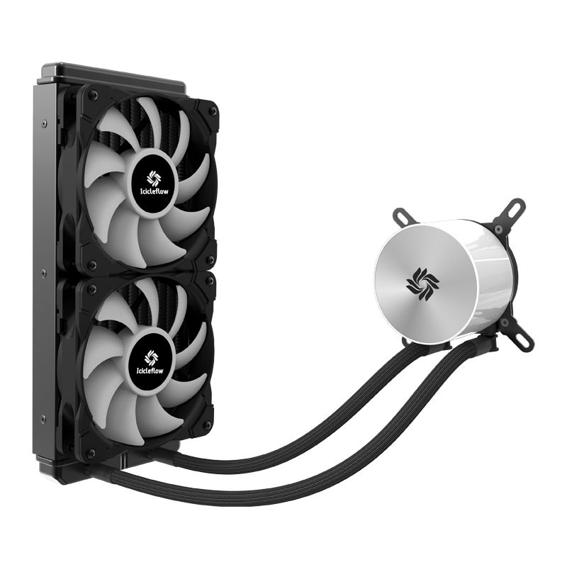 Thumbnail: IcicleFlow 240mm ARGB AIO Water Cooler