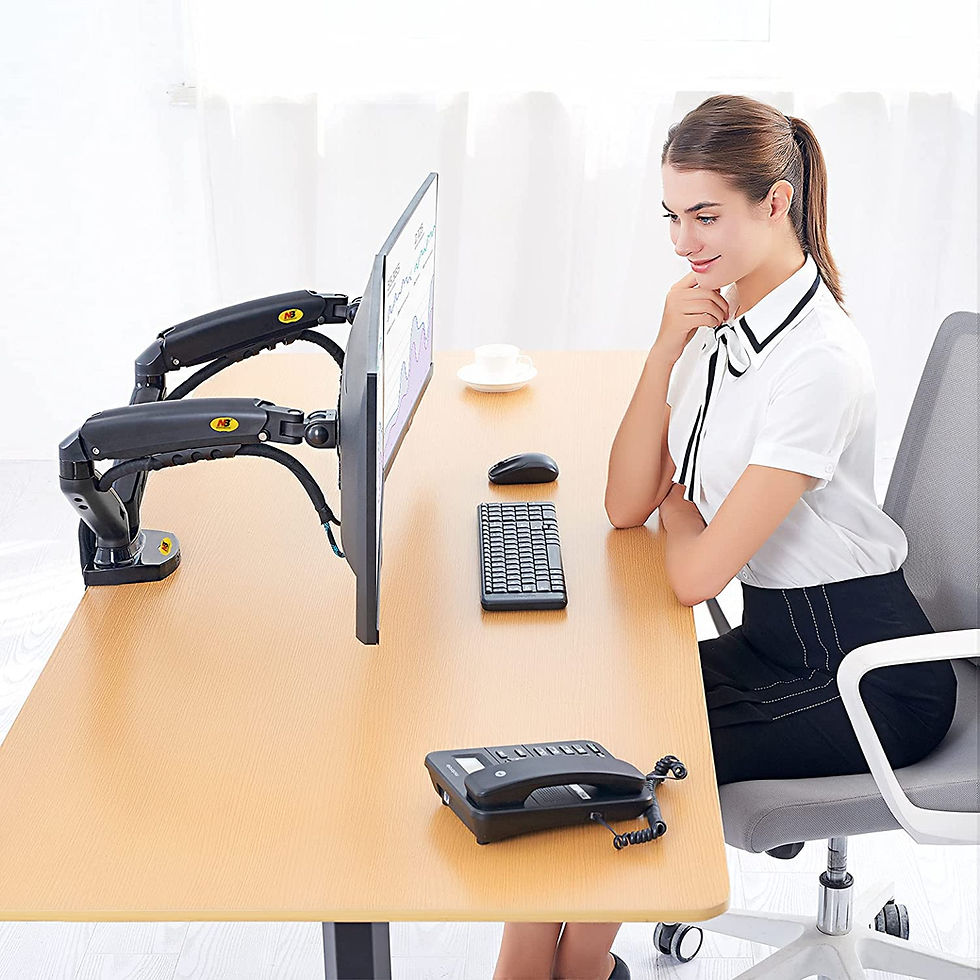Thumbnail: NB Dual Arm Monitor Stand