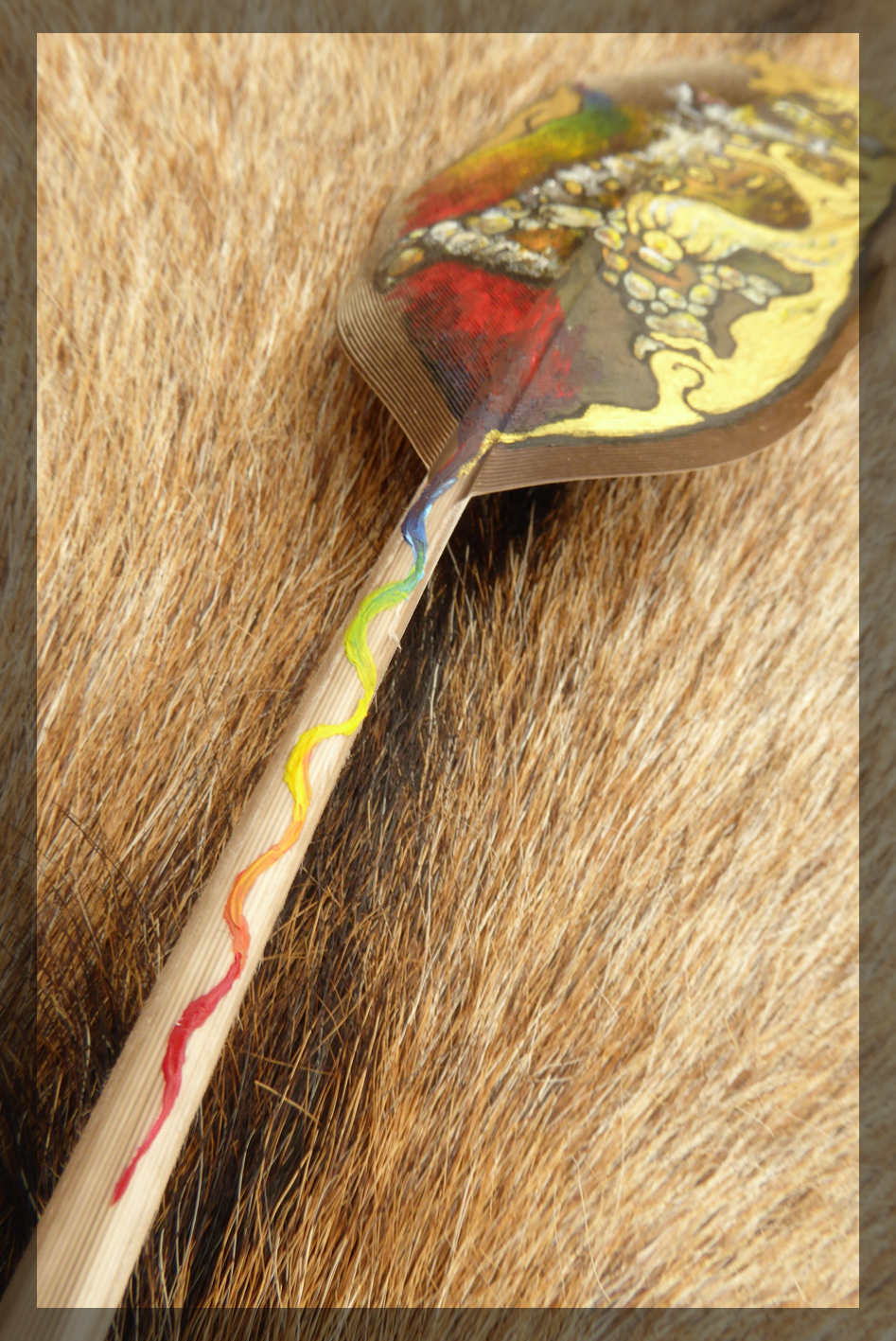 Painted Feather - Jaguar Otorongo