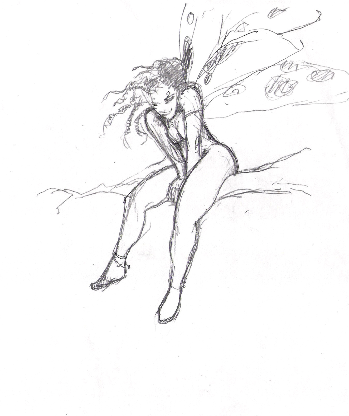 Bur 'K Tau - Sketch - In the tree