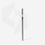 Thumbnail: Diamond nail drill bit, “frustum”, red, head diameter 2,5 mm, working part 8 mm