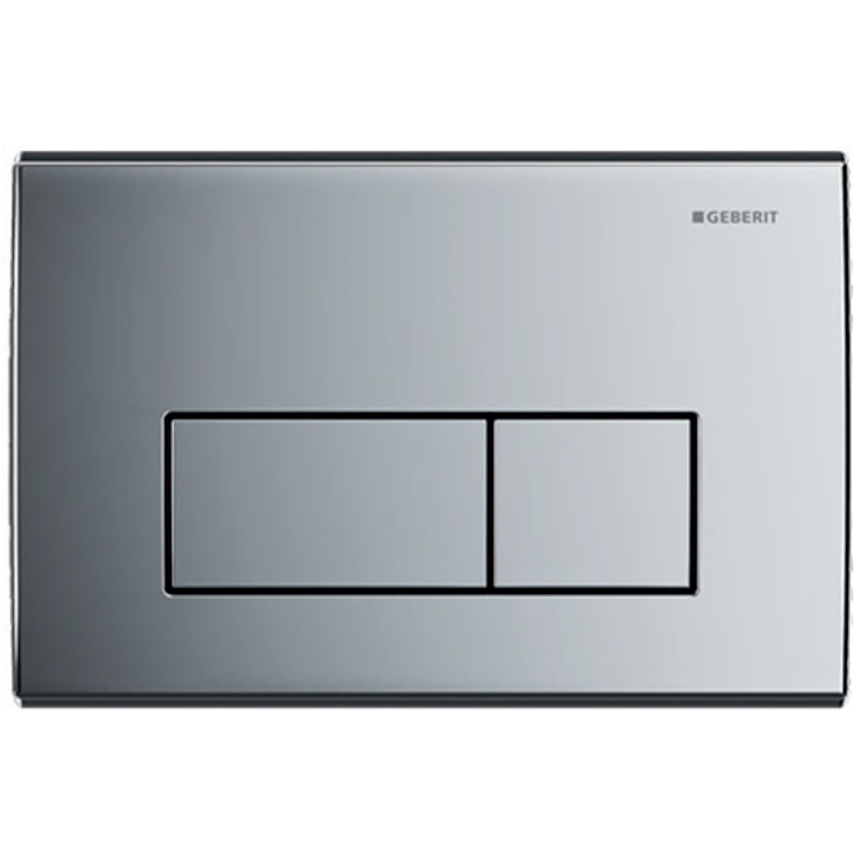 Plaque Kappa 20 Geberit | Réf: 115.260.21.1 | Chromé brillant