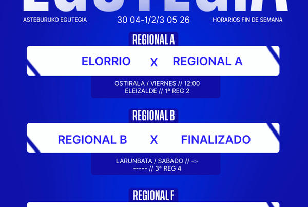 30/04-1 2 3/05ko egutegia