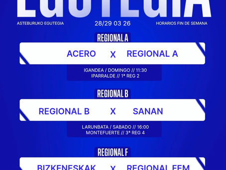 Horarios 28/03-29/03