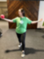99. Walking with Medicine Ball with Head
