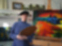 OP-CV - the artist Paul Hollingsworth with Red Polder state21, 20 March 2018.jpg