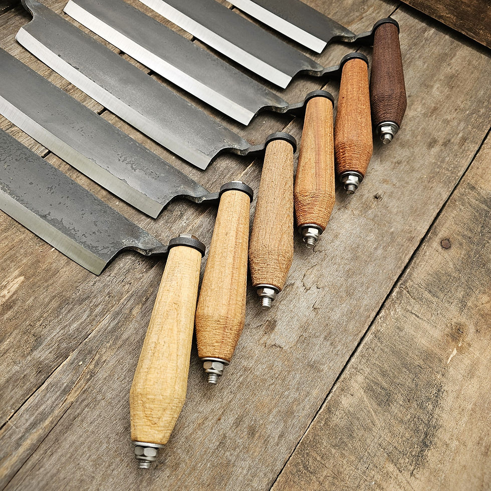 Thumbnail: Budget Bowyer Drawknife 8 inch, Bevel-down
