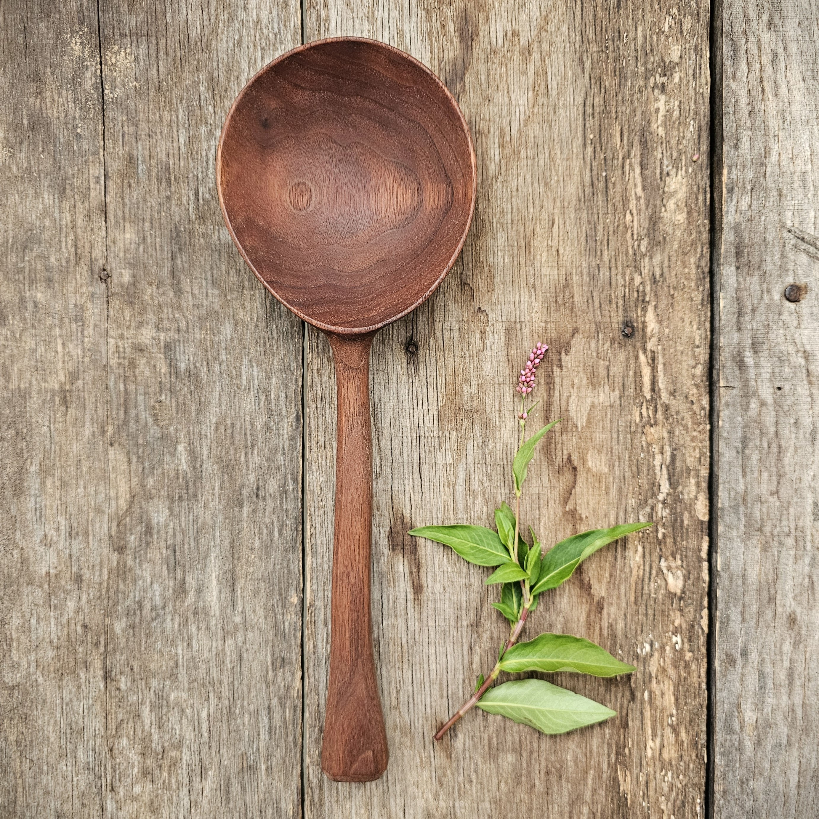 Walnut Ladle