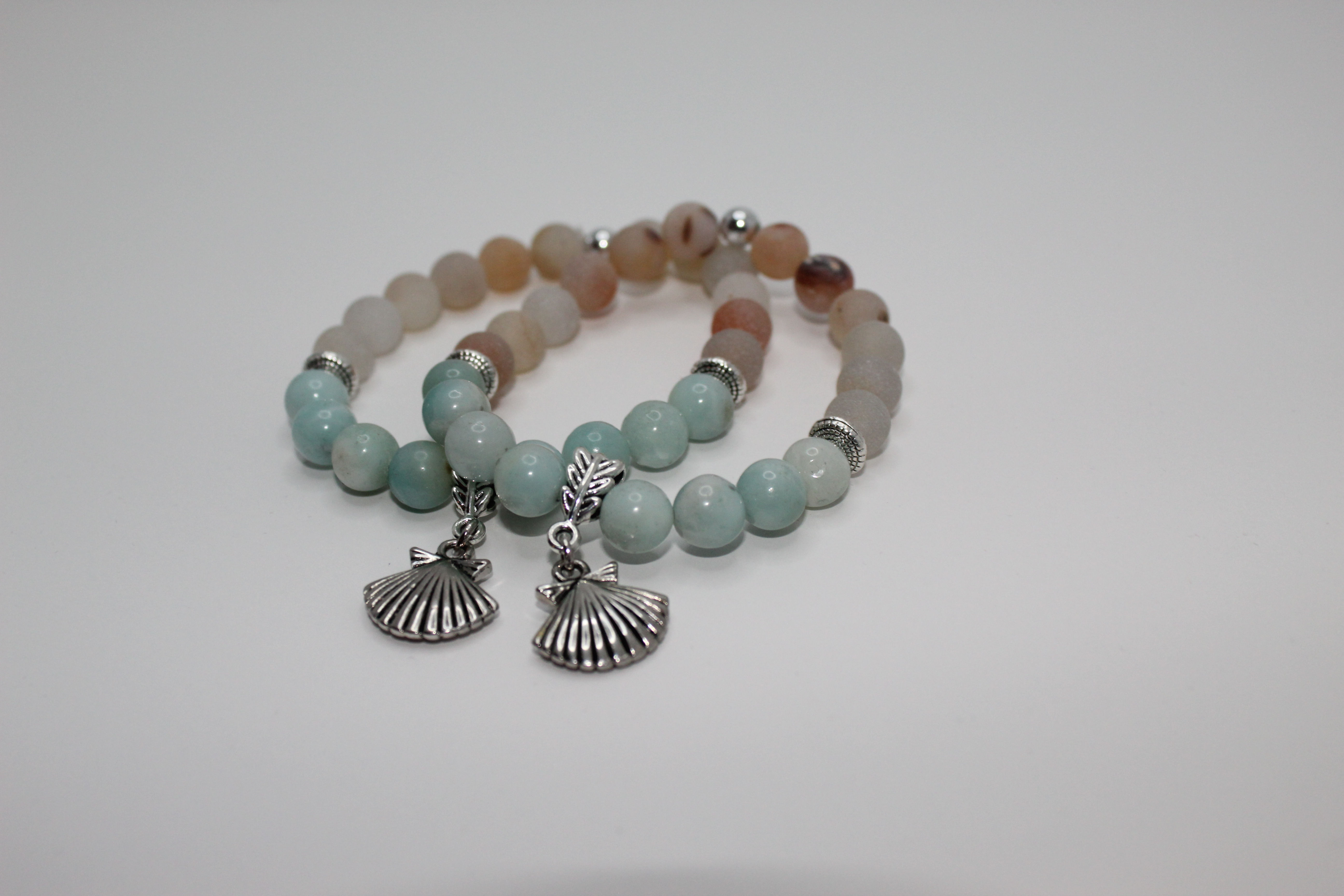 Marine Agate and Larimar