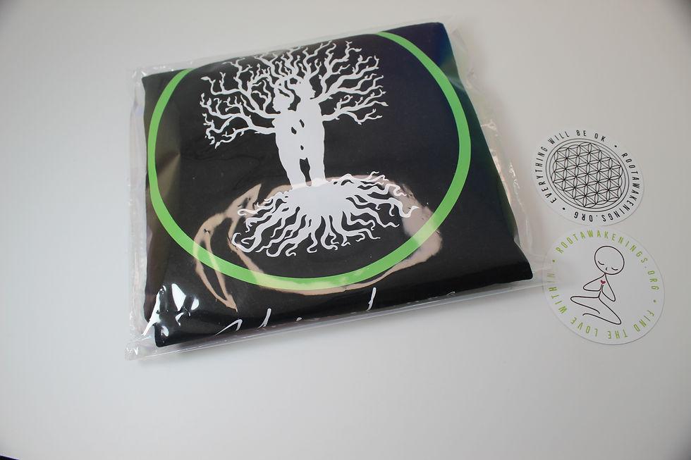 Thumbnail: Root Awakenings Shirt (Unity Tree Logo Black)