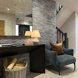 Formal lounge and hallway renovation