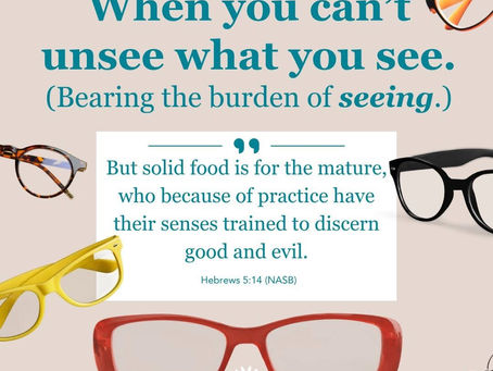 When You Can’t Unsee What You See