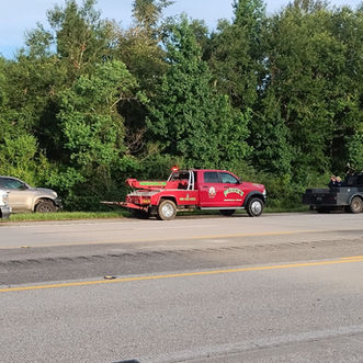 One-Vehicle Rollover Accident South of Kirbyville